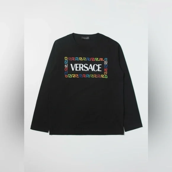 Versace logo girl’s long sleeve shirt - Picture 1 of 7